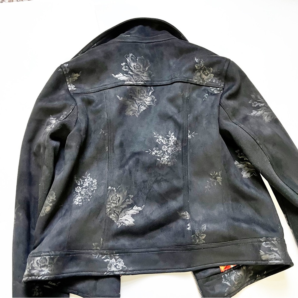 Desigual Slim Floral Biker Moto Jacket - Picture 8 of 8